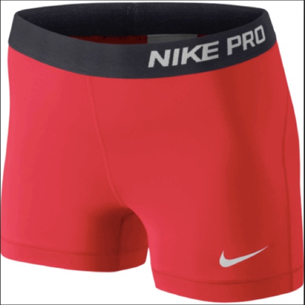 Pink Nike training pro spandex
